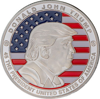 10 Different Crownsized Trump Medallions_9
