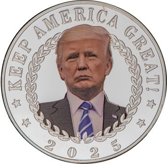 10 Different Crownsized Trump Medallions_10