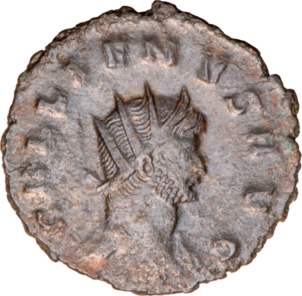 Gallienus 'Abundantia' Antoninianus GVF_obv