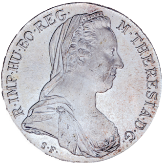 1 Maria Theresa Thaler Brilliant Unc_obv