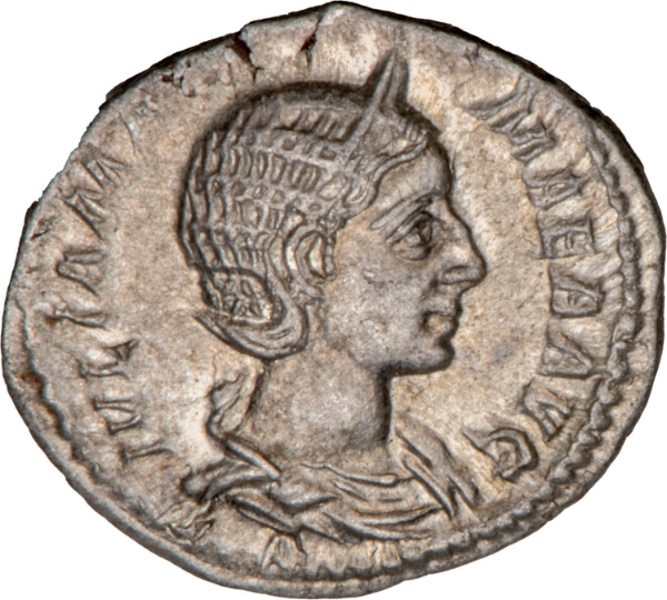 Julia Mamaea, Mother of S. Alexander., Rome - A.D. 231. AR Denarius. VENVS VICTRIX._obv