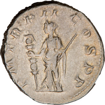 Gordian III, AD 238-244. AR Antoninianus, late AD 239_rev