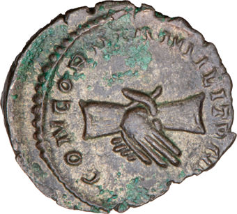 Gallic Empire. Marius A.D. 269, Billon Antoninianus, Cologne._rev