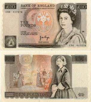 J B Page Pictorial £10 B330 AU