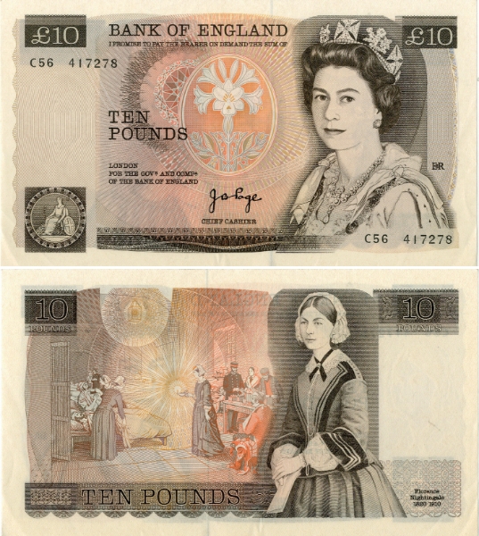 J B Page Pictorial £10 B330 AU