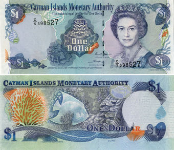 Cayman Islands 1 Dollar 2006 P33/TBB213a Unc