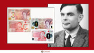 Picture of British £50 Banknotes Dedicated to Alan Turing (Computer Scientist)