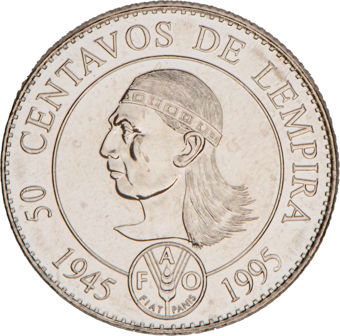 Honduras 4 coin set Brilliant Uncirculated_50_rev