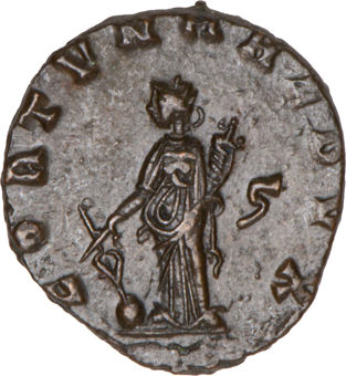 Gallienus 'Fortuna' Reverse Antoninianus_rev