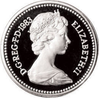 Elizabeth II, Collection of 3 Silver Proof Round Pounds (1983-2014)_obv_1