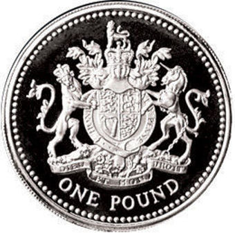 Elizabeth II, Collection of 3 Silver Proof Round Pounds (1983-2014)_rev_1