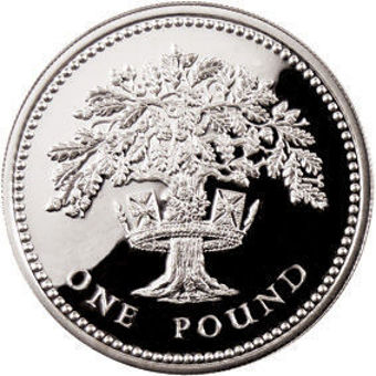 Elizabeth II, Collection of 3 Silver Proof Round Pounds (1983-2014)_rev_3
