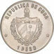 Cuba 1, Peso 1986 (Calgary Speed Skater) CN Unc_obv