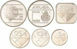 Antilles Mint Set 1989-2013 (6 Values)_obv