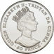 Tristan da Cunha, 50 Pence (100th Anniversary of the end Queen Victoria's Reign) 2001 Silver Proof_rev