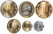 Chile, Mint Set  1999-2017 (6 Coins)