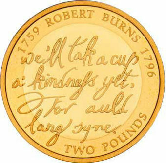 2009 £2 (250th Anniversary of the Birth of Robert Burns) Proof_obv