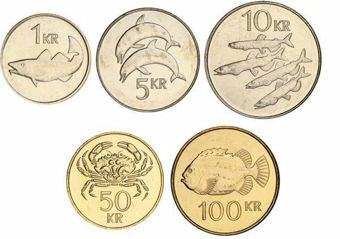 Iceland, Mint Set 2007-11 (5 values)_obv