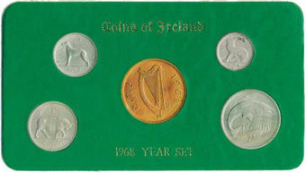 Ireland, 1968 Mint Set