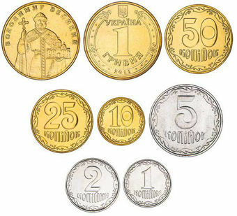Ukraine, Mint Set  2010-12 (7 Values)