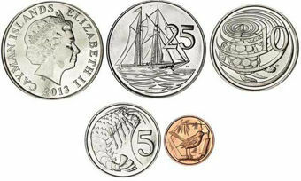 Cayman Island Coin Set (4 values) Unc_obv