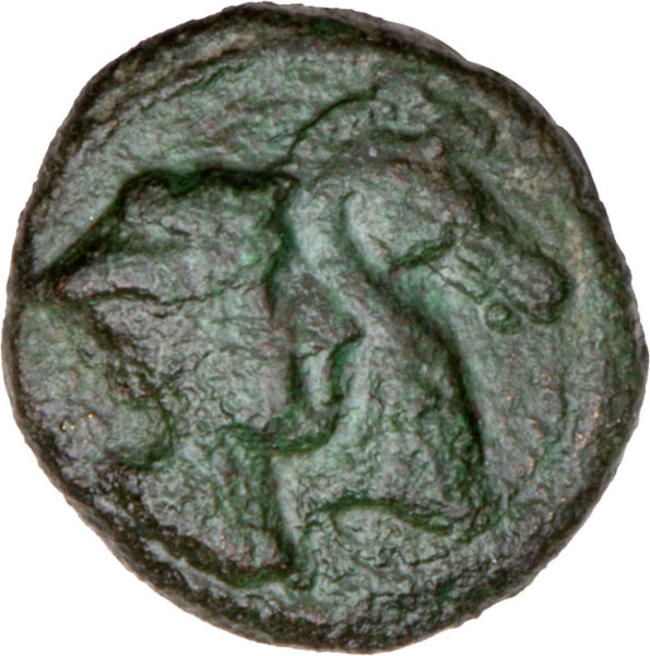 Thessaly, Krannon. Ca. 400-350 B.C., Æ Chalkous._obv