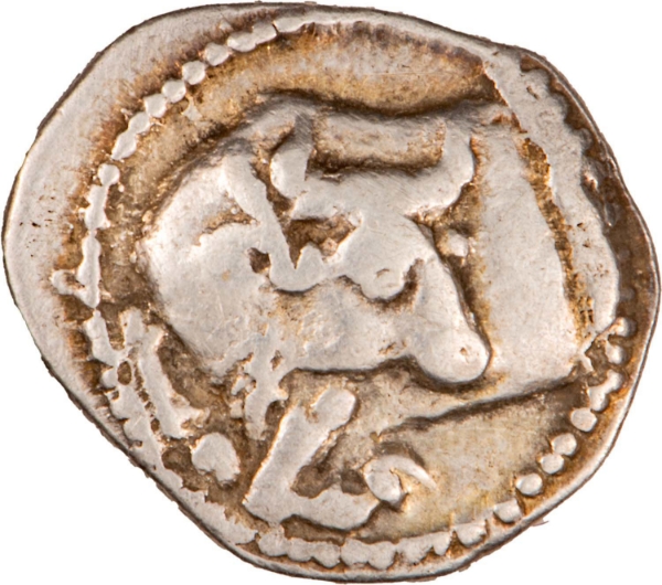 Macedon, Akanthos AR Tetrobol. Circa 430-390 BC._obv