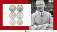 Picture of Swedish Kronor Dedicated to Gustav VI Adolf (Former King of Sweden)