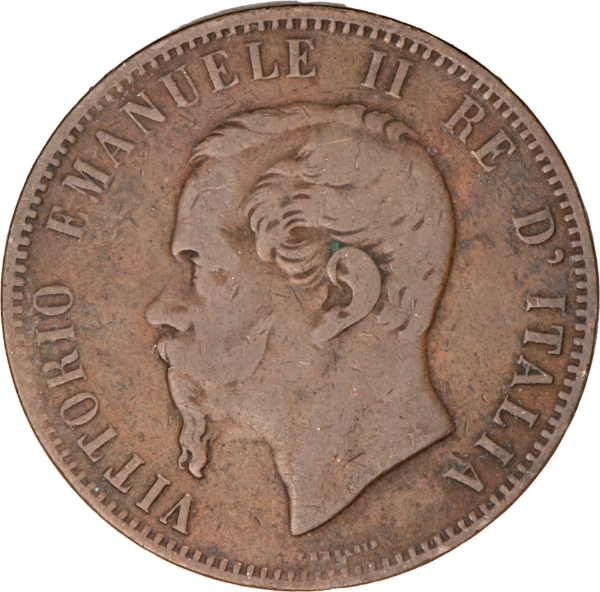 Italy 10 Cents Fine_obv