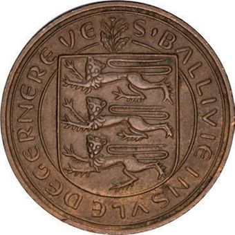 Last 8 double coins from Guernsey_obv_extremely_fine