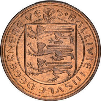 Last 8 double coins from Guernsey_obv_uncirculated