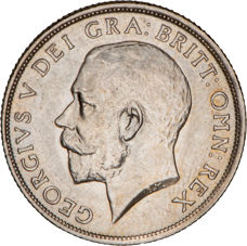 George V, Shilling 1918 Choice Unc_1918_obv