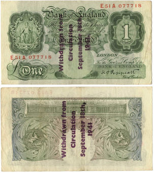 Guernsey German Occupation £1