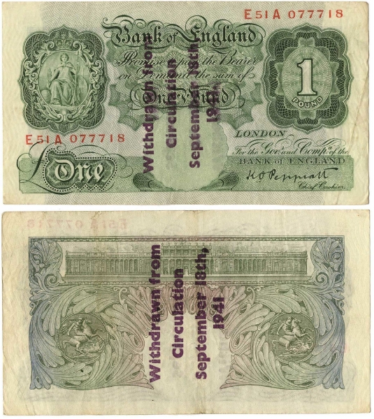 Guernsey German Occupation £1
