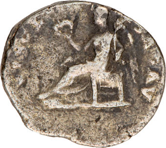Domitian, 81-96 AD. AR Quinarius, Rome mint._rev
