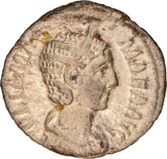 Julia Mamae Denarius_obv