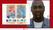 Picture of East Caribbean 2 Dollars Honouring Viv Richards (Former Cricketer)