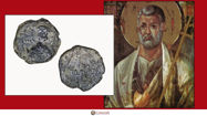 Picture of Coin from Antioch Honouring St Peter