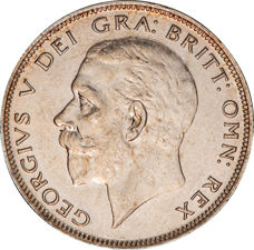 George V, Halfcrown, 1928, Uncirculated_obv