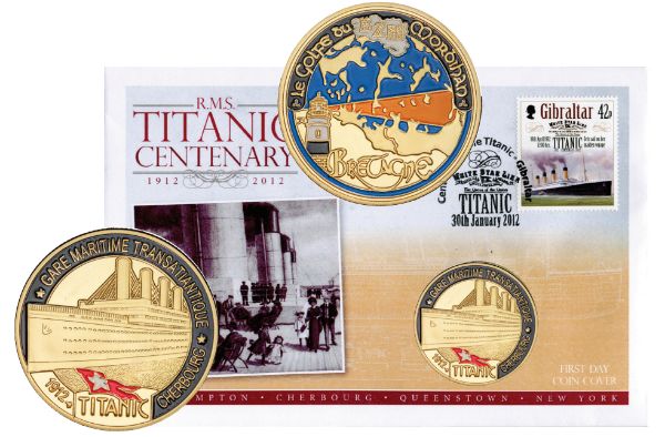 Titanic Limited Edition Cover & Medal_main