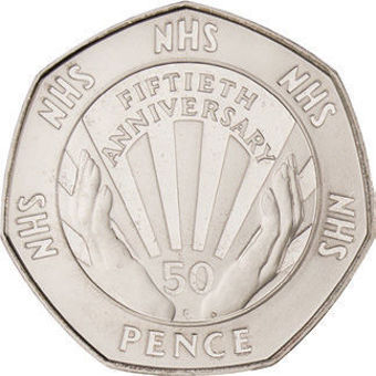 Three Different Commemorative 50p Coins EF-UNC_rev