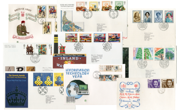 25 Different Elizabeth II FDCs