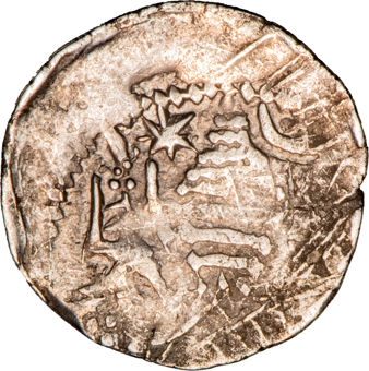 Sindh Silver 1 Drachma_rev