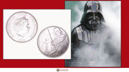 Picture of Niue Coin Honouring Darth Vader (A fictional character in Star Wars)