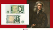 Picture of Bank of England honouring Isaac Newton (Former Scientist)