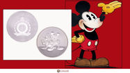 Picture of Niue Coin Honouring Mickey Mouse (A fictional Walt Disney character)