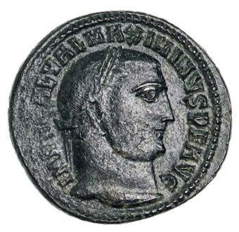 Maximinus II Follis Very Fine_obv