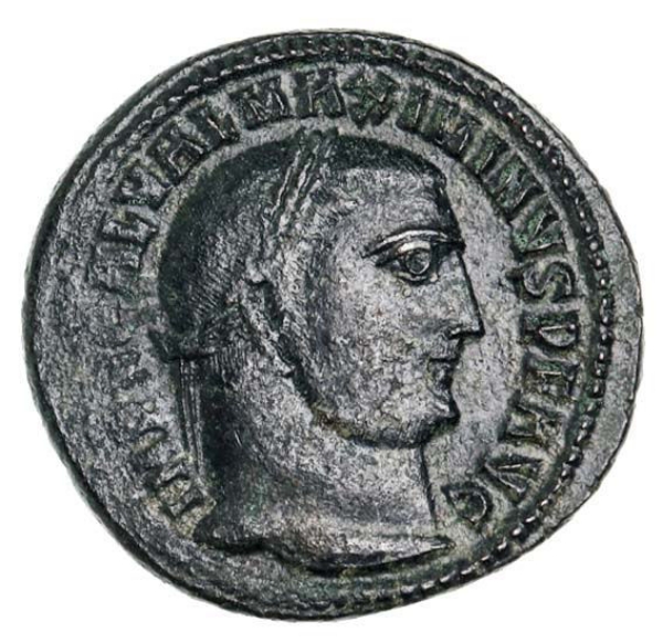 Maximinus II Follis Very Fine_obv