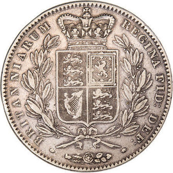 Victoria Young Head Crown About Very Fine_rev