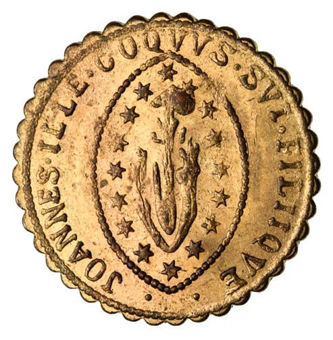 Pair of Victorian Jetons of Venice_rev